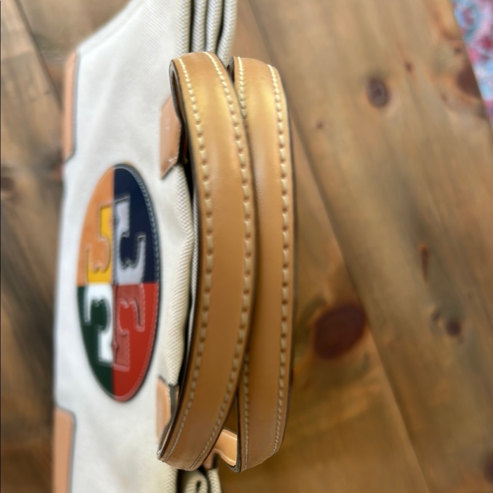 Tory Burch Multicolor Canvas Tote Bag - Picture 4 of 8